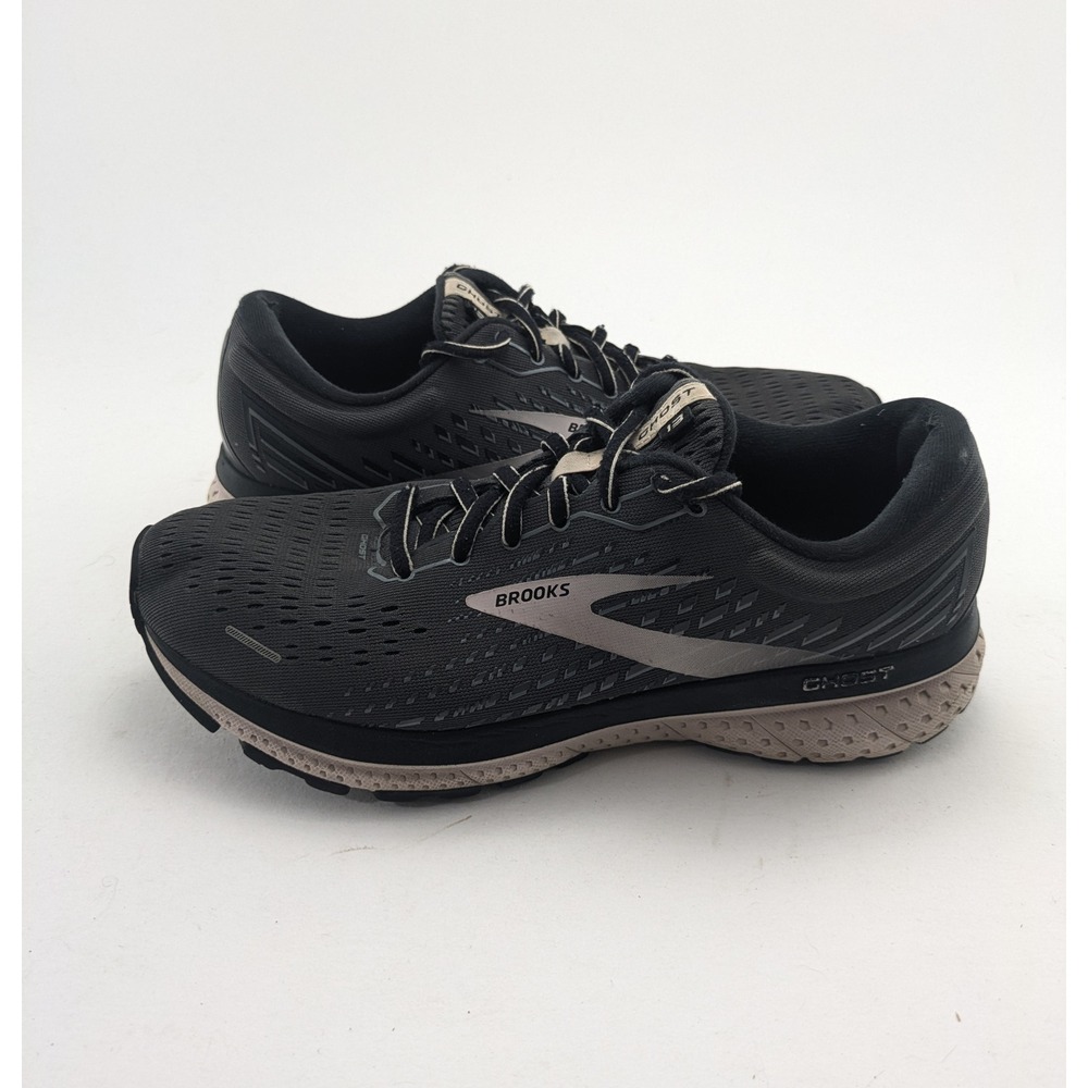 Women Brooks Ghost 13 Black Pearl Comfort Running Shoes EUC 1203381D062 Size 10